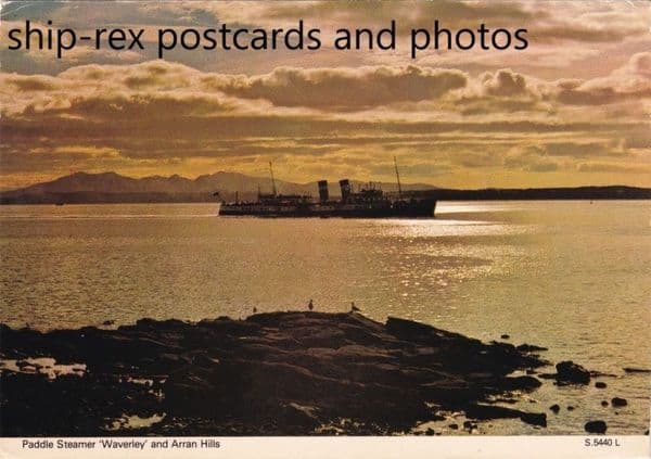 WAVERLEY (1947b) at Isle Of Arran