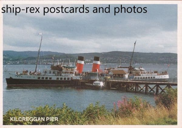 WAVERLEY (1947b) at Kilcreggan Pier
