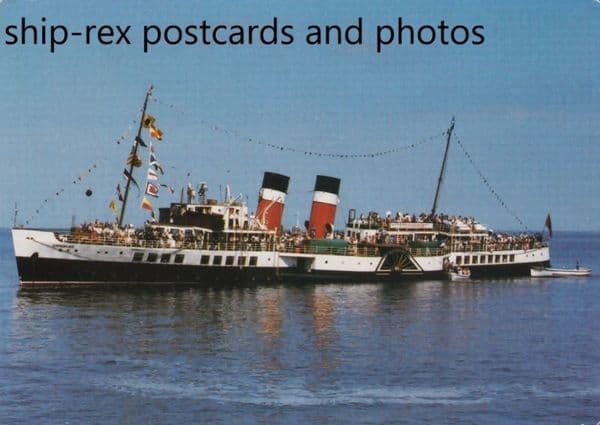 WAVERLEY (1947b) at Lundy Island a