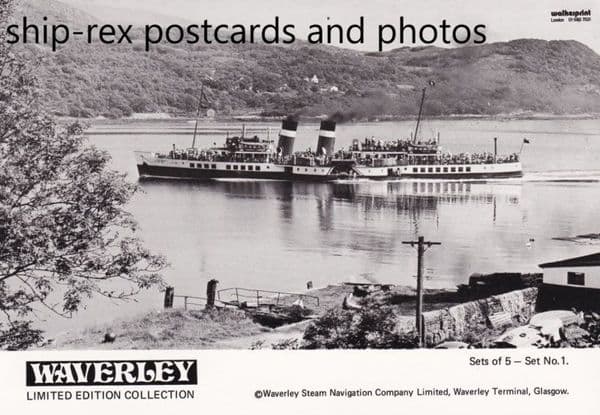 WAVERLEY (1947b) at Ormidale Pier