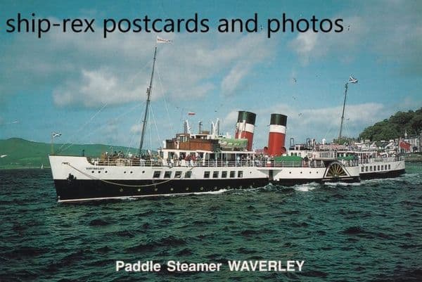 WAVERLEY (1947b) at Rothesay a