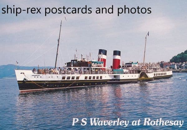 WAVERLEY (1947b) at Rothesay b