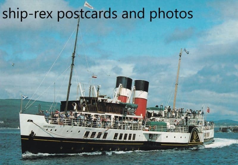 WAVERLEY (1947b) at Rothesay c