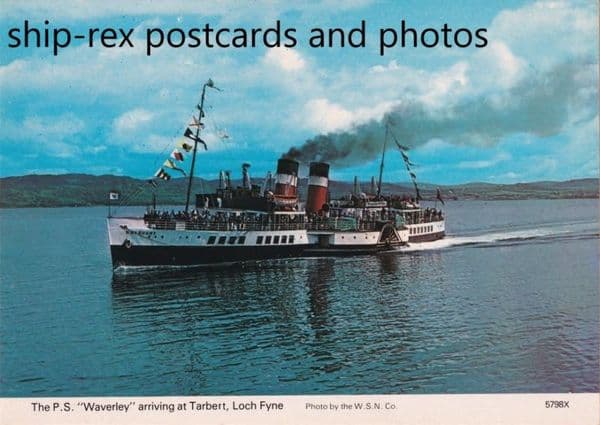 WAVERLEY (1947b) at Tarbert~a