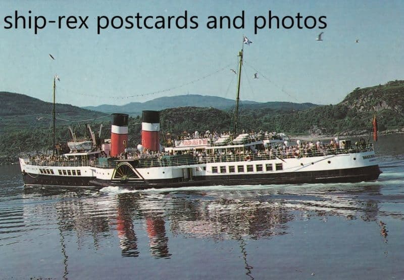 WAVERLEY (1947b) at Tarbert b