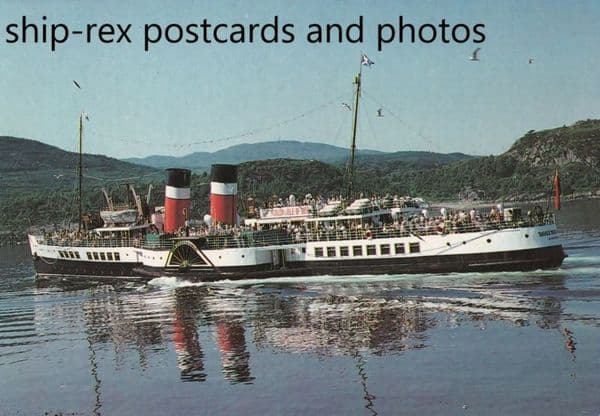 WAVERLEY (1947b) at Tarbert b1