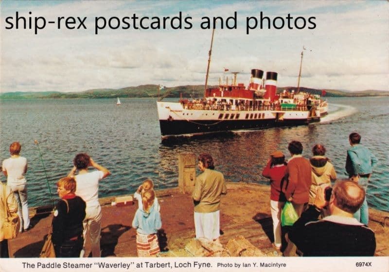 WAVERLEY (1947b) at Tarbert d