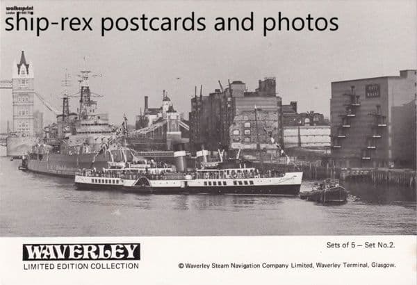 WAVERLEY (1947b) & HMS BELFAST