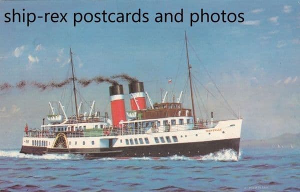 WAVERLEY (1947b, Waverley Excursions) ba