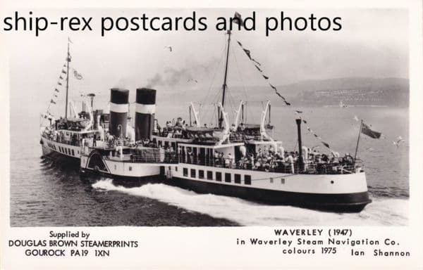 WAVERLEY (1947b, Waverley Excursions) e