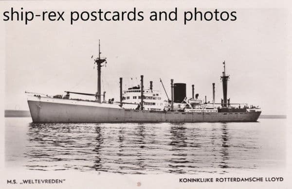 WELTEVREDEN (Royal Rotterdam Lloyd) a2