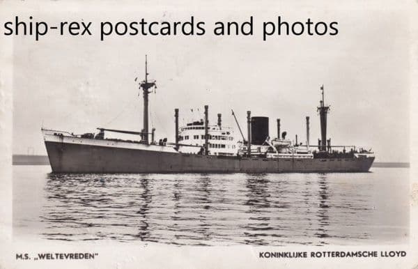 WELTEVREDEN (Royal Rotterdam Lloyd) a3