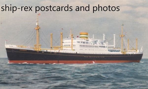 WESTERDAM (1946, Holland America) a2
