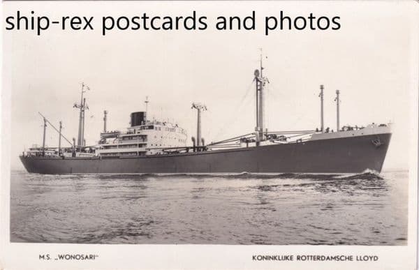 WONOSARI (Royal Rotterdam Lloyd) b