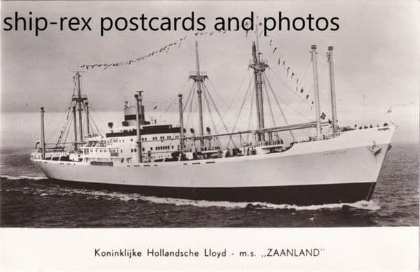 ZAANLAND (Royal Holland Lloyd) a1