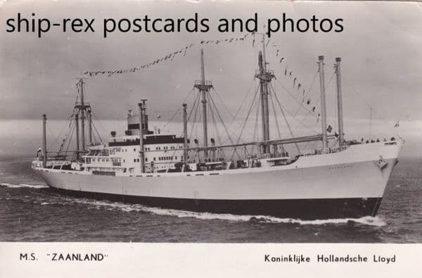 ZAANLAND (Royal Holland Lloyd) a2