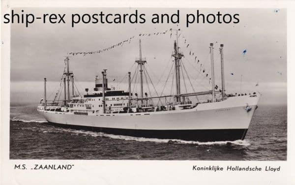 ZAANLAND (Royal Holland Lloyd) b