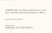 ZWARTE ZEE (1963, L.Smit & Co)