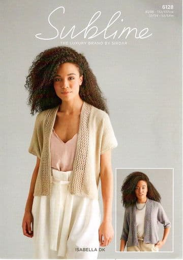 6128 - Kimonos Knitting Pattern