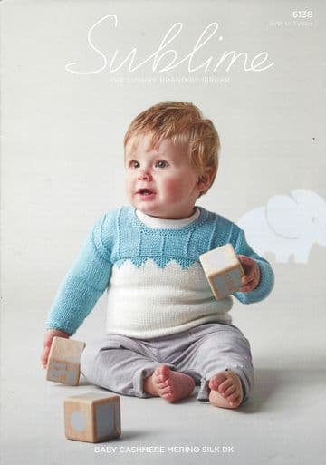 6138 - Sweater Knitting Pattern