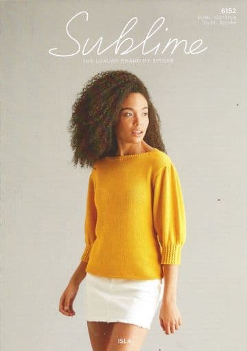 6152 - Sweater Knitting Pattern