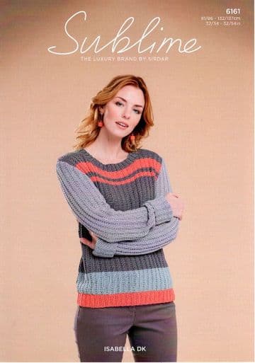 6161 - Polo Sweater Knitting Pattern