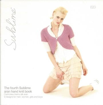 620 - The fourth Sublime aran hand knit book