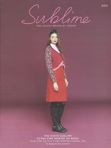 690 - The Ninth Sublime Extra Fine Merino DK Book
