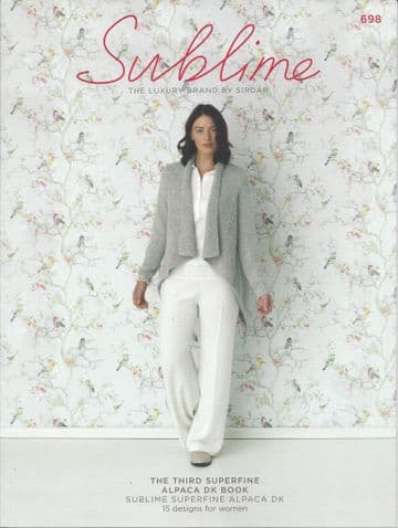 698 - The Third Superfine Alpaca DK Book