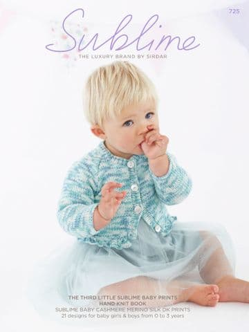725 - The Third Little Sublime Baby Prints Hand Knit Book