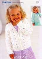 Childrens Double Knit Cardigans