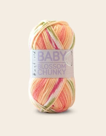 Hayfield Baby Blossom Chunky 100g - 372 Orange Blossom