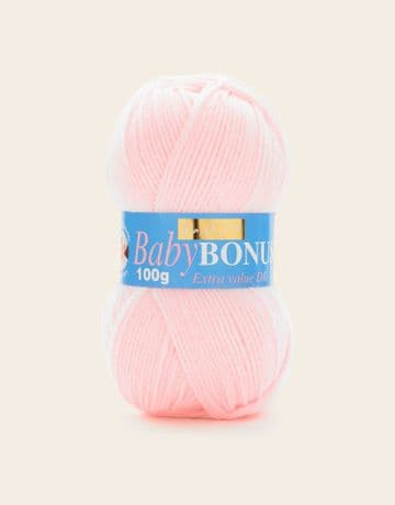 Hayfield Baby Bonus DK 100g - 851 Baby Pink