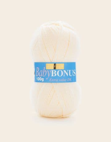 Hayfield Baby Bonus DK 100g - 855 Baby Cream