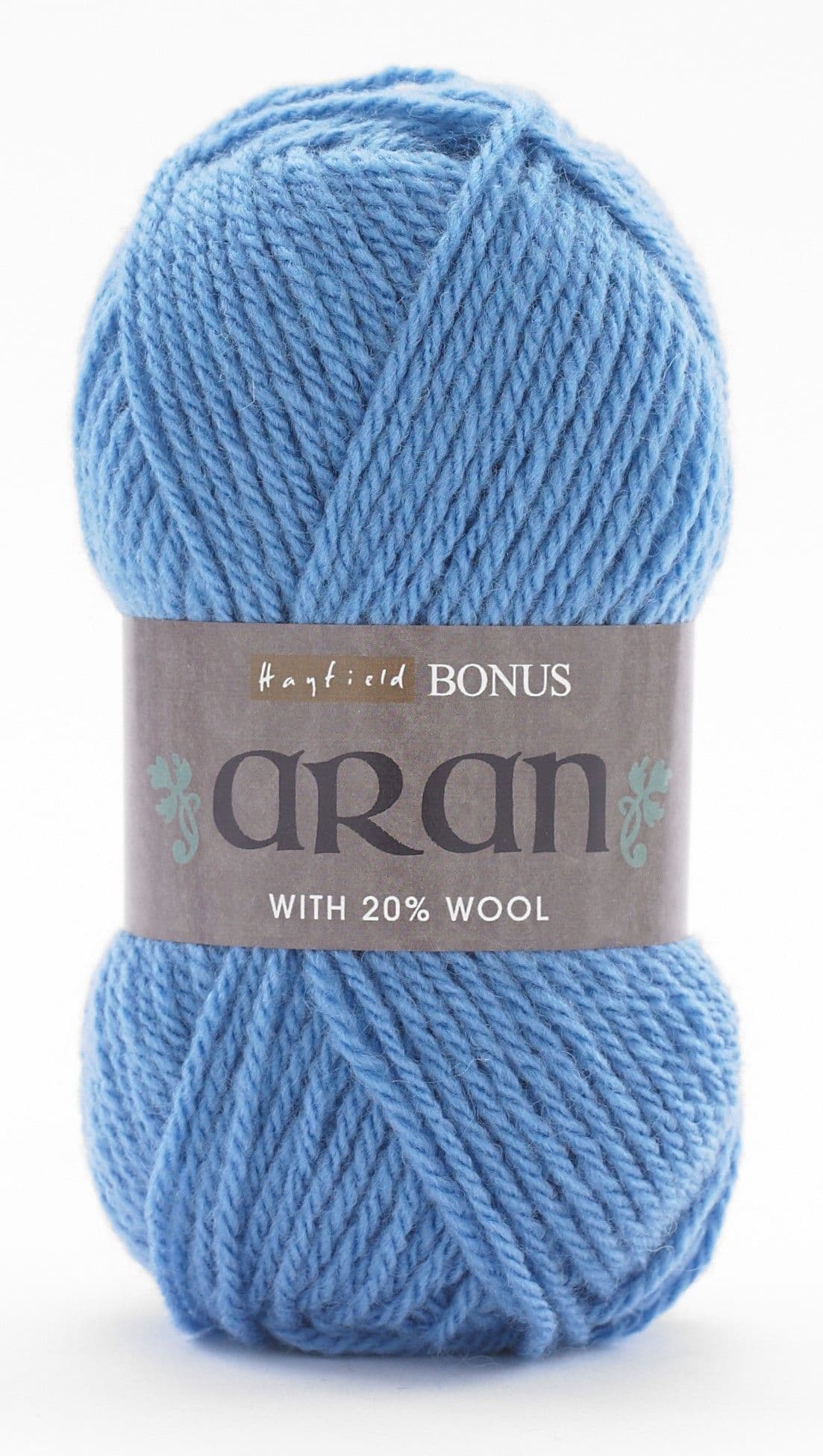 Hayfield Bonus Aran - 8167 Sweater Knitting Pattern