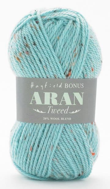 Hayfield Bonus Aran Tweed with Wool 400g - 665 Seaspray