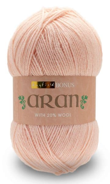 Hayfield Bonus Aran with Wool 400g - 625 Pale Pink