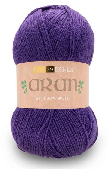 Hayfield Bonus Aran with Wool 400g - 627 Purple
