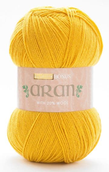 Hayfield Bonus Aran with Wool 400g - 768 Mustard