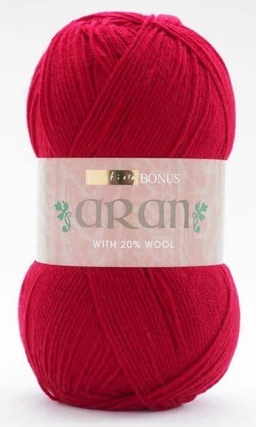 Hayfield Bonus Aran with Wool 400g - 950 Cherry