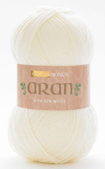 Hayfield Bonus Aran with Wool 400g - 962 Ivory Aran