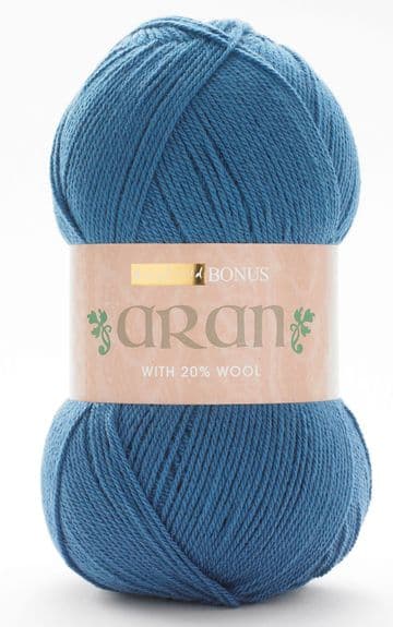 Hayfield Bonus Aran with Wool 400g - 994 Denim