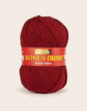 Hayfield Bonus Chunky 100g - 556 Scarlet