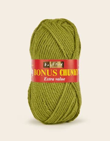 Hayfield Bonus Chunky 100g - 603 Fern Green
