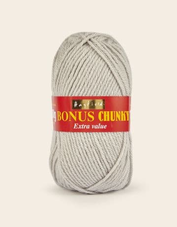 Hayfield Bonus Chunky 100g - 615 Pearl Grey