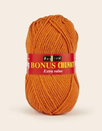 Hayfield Bonus Chunky 100g - 647 Burnt Orange