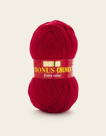 Hayfield Bonus Chunky 100g - 698 Ladybird