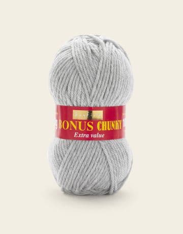 Hayfield Bonus Chunky 100g - 814 Light Grey Mix