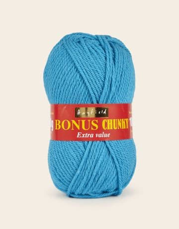 Hayfield Bonus Chunky 100g - 824 Azure