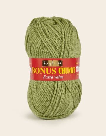 Hayfield Bonus Chunky 100g - 825 Grass